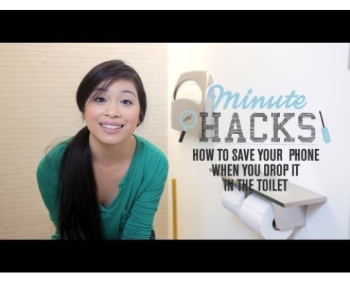 Πως να σώσετε το κινητό σας που έπεσε στην λεκάνη