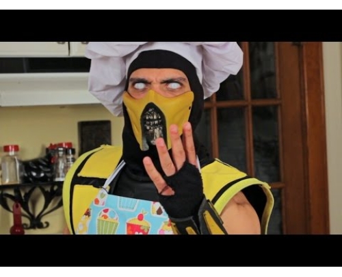 Μαγειρεύοντας με τον Scorpion του Mortal Kompat